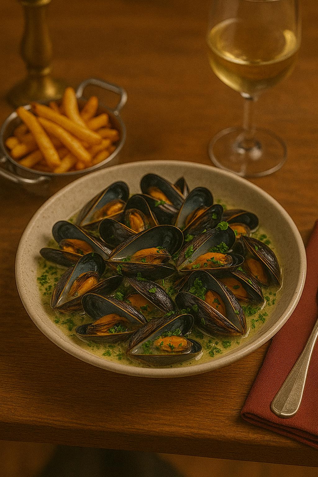 Mejillones a la marinera — photo du plat