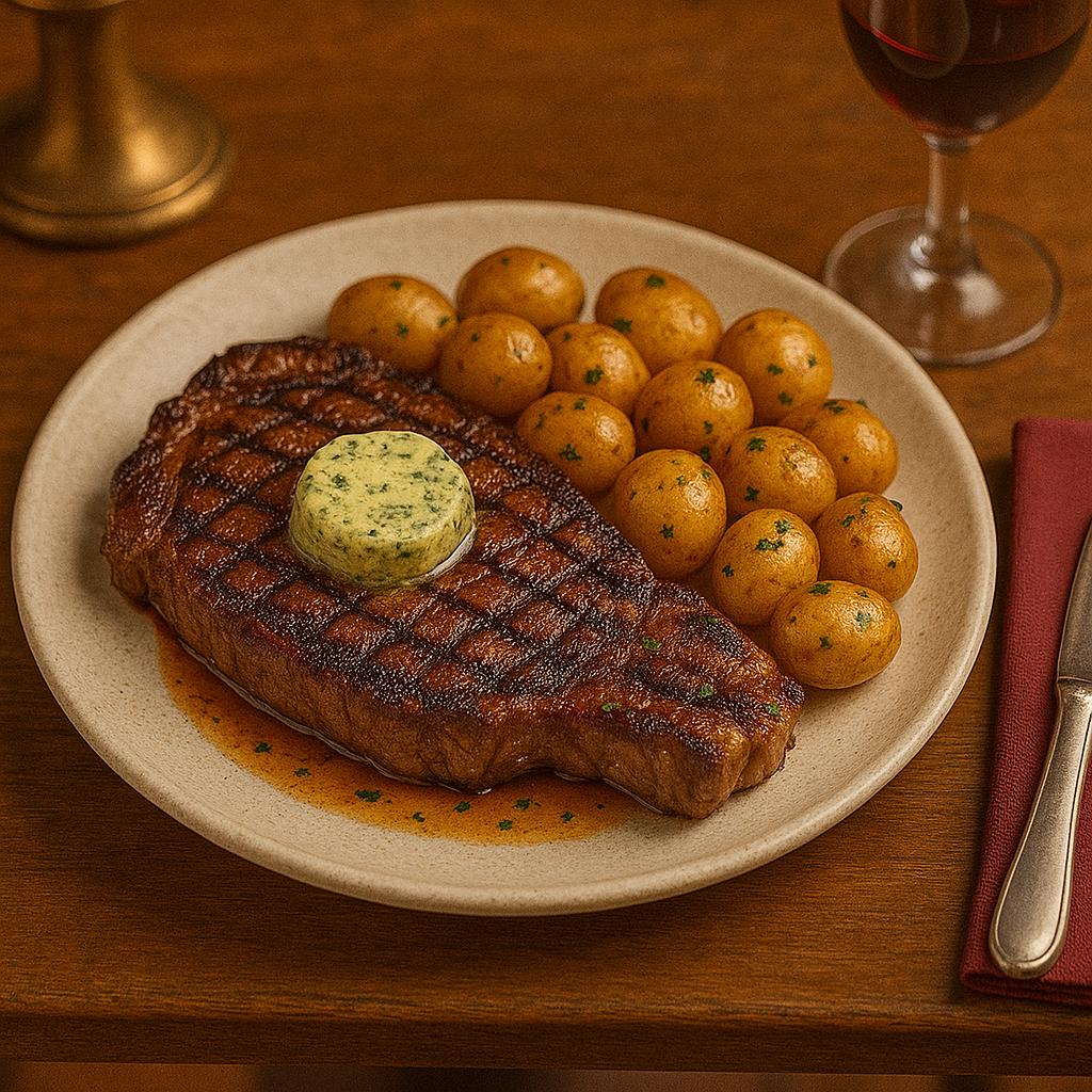 Entrecot a la parrilla (250 g) — photo du plat