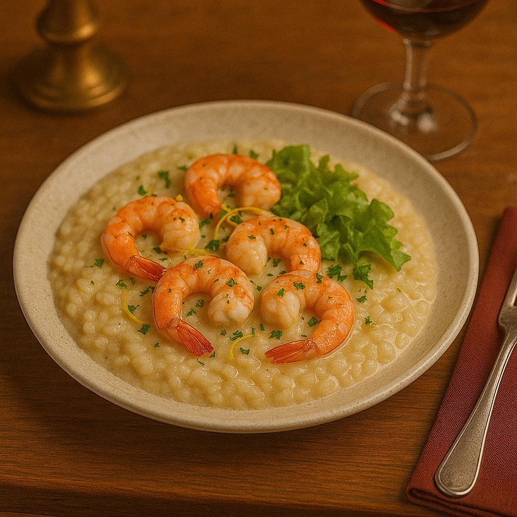 Risotto de gambas — photo du plat